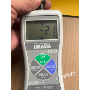 IMADA DS2-20N Digital PUSH PULL <b>GAUGE</b> W/ Case Used - Product Image 3