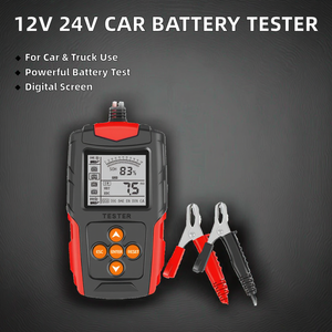 Universal 12V 24V Digital Automotive Battery Tester CCA <span class=keywords><strong>Analyzer</strong></span> para Carros Caminhões Motocicletas Bateria com testes de alta capacidade - Product Image 3