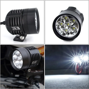 Faro LED Universal de Aluminio para Motocicleta L6x, Foco de Trabajo Súper Brillante de 3000LM 5000K, Lámpara Auxiliar de Conducción para Moto - Product Image 3