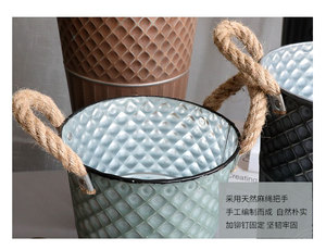 35cm Iron Indoor Steel Planter Corner <b>Succulent</b> Flower Growing <b>Pot</b> Wedding Display Stand Plant Metal Rack - Product Image 2