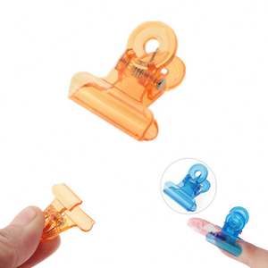 Pinces à ongles en plastique acrylique en forme de C, pinces à ongles portables, pinces à ongles en gel, outils de forme pour extensions d'ongles, accessoires pour l'art des ongles, clip - Product Image 4