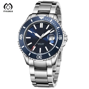 Tùy Chỉnh Gốm Đồng Hồ Bezel Luminous Quay Số Thép Không Gỉ Nhật Bản Phong Trào Tự Động Cơ Khí Diver Xem - Product Image 4