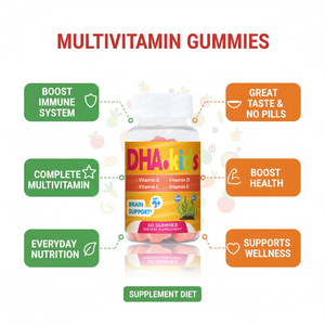 Высококачественные жевательные конфеты с <span class=keywords><strong>DHA</strong></span> для детей с омега-3, 6, 9 + <span class=keywords><strong>DHA</strong></span> для поддержания здоровой работы мозга, зрения, концентрации внимания и здоровья сердца - Product Image 3