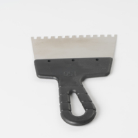 Couteau à plâtre et spatule à mastic pour cloisons sèches à prix abordable avec manche en plastique ABS et lame en acier inoxydable, support OEM