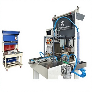 เครื่องห่อฟิล์มกึ่งอัตโนมัติ Aim Technologies ควบคุมด้วยระบบ PLC ไฟฟ้า ผลิตภาพสูง บรรจุภัณฑ์ฟิล์ม 380V - Product Image 4