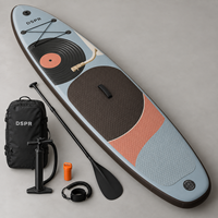 Planche à pagaie gonflable stable avec tapis antidérapant et kit de pagaie complet pour adultes et jeunes, idéale pour les excursions sur le lac