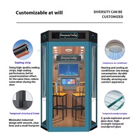 DJ Studio Acoustic Pod Jukebox Mini Cabine KTV Insonorisée Salle de Musique Armoire de Karaoké Amovible Simulateur de Chant Console de Jeu
