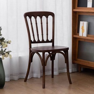 Silla <span class=keywords><strong>de</strong></span> comedor <span class=keywords><strong>de</strong></span> <span class=keywords><strong>madera</strong></span> maciza <span class=keywords><strong>de</strong></span> estilo francés con respaldo <span class=keywords><strong>de</strong></span> <span class=keywords><strong>mimbre</strong></span> vintage, adecuada para uso doméstico, comercial, restaurante <span class=keywords><strong>y</strong></span> hotel. - Product Image 6