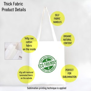 Dày Canvas Tote Gia Cố Xử Lý Bán Buôn Nhà Máy Trực Tiếp Cá Nhân Tote Túi Với Logo - Product Image 4