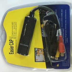 อะแดปเตอร์วิดีโอ USB 2.0 แบบ Easy CAPTURE พร้อมฟังก์ชั่นบันทึกเสียงและแก้ไขวิดีโอและเสียงคุณภาพสูงสำหรับพีซี ดีวีอาร์ ดีวีดี - Product Image 2