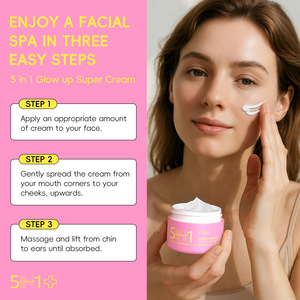 Crema Súper 5 en 1 al por Mayor, Ligera, Nutritiva, Hidratante, Iluminadora, de Rápida Absorción, con Vitamina C para una Piel Radiante - Product Image 5
