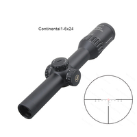 Lunette de tir tactique Vector Optics Continental 1-6x24 LPVO SCOC-23T en aluminium avec 6 niveaux d'éclairage, nouvelle arrivée, pour la chasse, longue distance d'observation