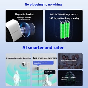 <span class=keywords><strong>Camera</strong></span> thông minh 3MP HD ánh sáng kép tầm nhìn ban đêm tiêu thụ điện năng thấp CMOS phát hiện chuyển động lưu trữ đám mây Kết nối <span class=keywords><strong>Wifi</strong></span> - Product Image 3