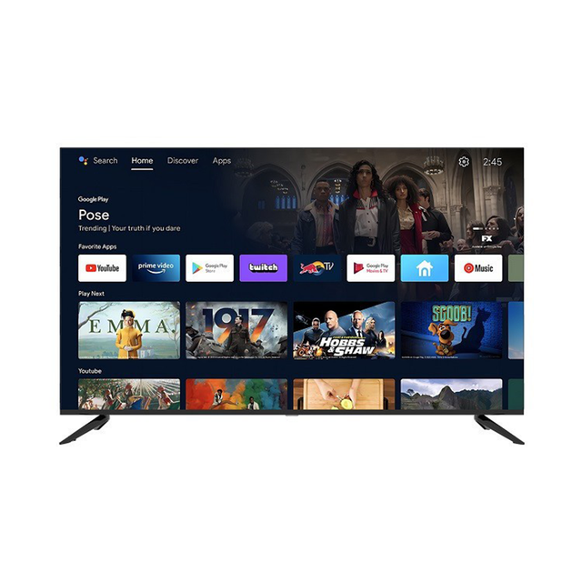 43 Inch Smart LED LCD Monitor with IPS Panel 4K Resolution 60Hz Refresh Rate Built-in Speaker-Home & Business Use