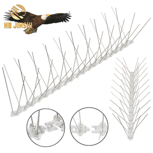 Cercas Repelentes de Aves para Jardín, Púas Anti-Palomas, Tiras de Púas Disuasorias de Palomas, Púas Anti-Aves y Gaviotas de Acero Inoxidable - Product Image 6