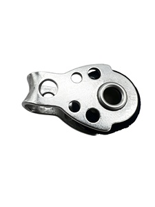 Rueda de polea giratoria para máquina de polea, acero inoxidable, 304 nailon, Color plateado, embalaje de superficie - Product Image 1