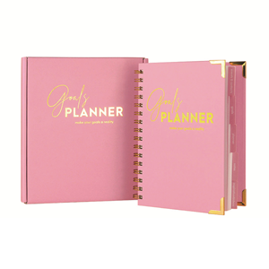 2026 planificateur d'objectifs personnalisés fabricant planificateurs à couverture rigide Agenda organisateur cahier Journal classeur Journal planificateur impression - Product Image 1