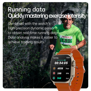 Jam tangan cerdas kesehatan, jam tangan cerdas, gelang olahraga, jam tangan kebugaran, gelang cerdas, pelacak dengan tekanan darah - Product Image 4