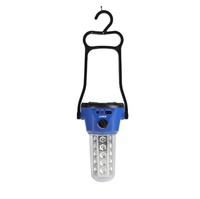 Lámpara Solar de Camping Recargable de 30 SMD con Panel Solar de 3W para Exteriores y Hogar