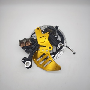 Set Braket Cakram Rem Belakang Ultra Bee untuk Sepeda Motor Light Bee Aksesoris Sepeda Motor - Product Image 5