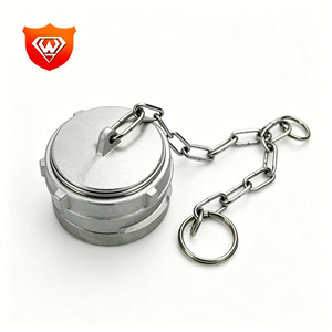 Acoplamiento de Leva de Alta Calidad de 16 mm con Conexión de 1/2 Barb y <span class=keywords><strong>Cadena</strong></span> de Retención - Product Image 1