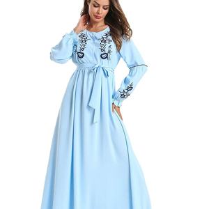 Julia Dubai Abaya Islamitische Kleding Voor Vrouwen Gamis Q Hijab Alila Moslim Jurk Patroon H & M Abaya Collectie