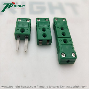 Connettore mini termocoppia tipo K/J/E/N/<span class=keywords><strong>R</strong></span>/S/<span class=keywords><strong>U</strong></span> spina maschio E femmina con 2pin - Product Image 2