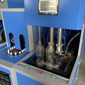 4 गुहा अर्ध स्वचालित पीईटी बोतल उड़ाने मशीन taizhou फैक्टरी बिक्री पीईटी बोतल उड़ाने मशीन मैनुअल बोतल ब्लोअर