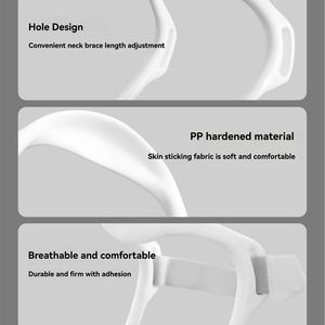 Dispositivo di trazione cervicale per cura della salute per la trazione cervicale del collare del correttore della postura impedisce il supporto essenziale del collo della testa bassa - Product Image 6