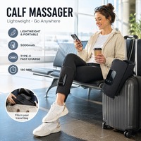 Masseur de jambes sans fil HOKONX, 5 modes, 5 niveaux de chauffage, 5000 mAh, compression d'air pour les mollets