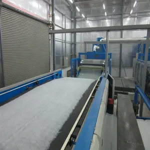 HongYi ISO9001 24 个月保修双层交叉拉皮用于出口日本的非织造机