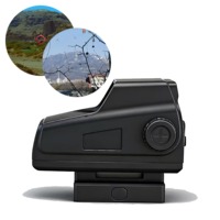 Lunette holographique LNTV M25 double fonction jour/nuit, en aluminium, compatible multiplateformes, ultra-légère 300g, 5MW, résistante aux températures extrêmes