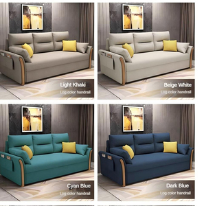 Canapé-lit pliable pour la maison avec rangement, canapé-lit pliable en tissu, vente en gros, prix bas, canapés-lits à vendre - Product Image 3