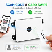 Módulo Escáner de Código de Barras 2D Integrado, Lector de Códigos QR, Motor de Escaneo CMOS, Interfaz USB TTL para Kiosco de Autoservicio