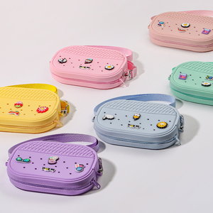 Sacs bandoulière multifonctionnels en silicone pour femmes, étuis portefeuille porte-cartes, vente directe usine - Product Image 5