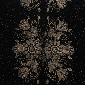 100 <span class=keywords><strong>poly</strong></span> teint feuille noire brillant canapé <span class=keywords><strong>d</strong></span>'ameublement abaya tissu velours en inde - Product Image 2
