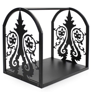 <span class=keywords><strong>Support</strong></span> de bûches de bois de chauffage Unique, accessoires pour poêle <span class=keywords><strong>à</strong></span> cheminée, outil d'<span class=keywords><strong>intérieur</strong></span> pour collection d'hiver - Product Image 3