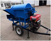 Populaire ! Batteuse Multi-Fonctionnelle à Moteur Diesel pour Arachides, Maïs, Haricots, Blé et Riz – Fabriquée en Chine