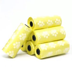 Wholesale Biodegradable Custom Size <b>Compostable</b> PLA/PBAT Corn Starch Based Material & Packaging Poop <b>Bags</b> for Dogs & Cats - Product Image 4