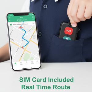 Localizador GPS Bidireccional para Niños, Resistente al Agua, con SOS, Dispositivo Antipérdida para Autismo - Product Image 1