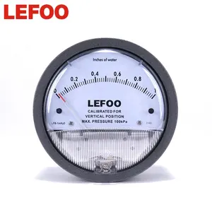 Lefoo Hvac Magnehelic Differentiële Drukmeter Luchtdifferentiële Drukmeter Kalibrator Voor Cleanroom