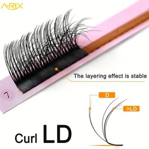 ขนตาปลอม A-RIX Professional LC LD Curl Camellia แบบ 3 มิติ หลายชั้น ฟูเป็นธรรมชาติ  แบบอัตโนมัติ  ขายส่ง - Product Image 5