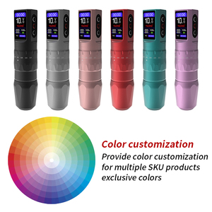 Commercio all'ingrosso della fabbrica del tatuaggio macchina Kit regolabile penna del tatuaggio <span class=keywords><strong>Set</strong></span> per i principianti pratica caratteristica permanente - Product Image 4