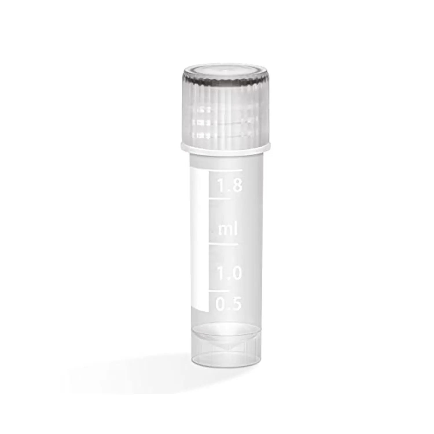 Flacons cryogéniques en plastique transparents de laboratoire 0.5ml 1ml 1.5ml 1.8ml 2ml Cryo Tubes