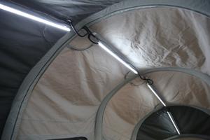 <span class=keywords><strong>Remorque</strong></span> <span class=keywords><strong>de</strong></span> camping pliable avec tente extensible, cuisine extérieure, espace <span class=keywords><strong>de</strong></span> couchage, durable et légère <span class=keywords><strong>pour</strong></span> le camping, les voyages et les aventures - Product Image 3