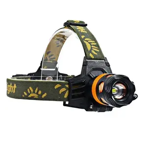 Supplier Rechargeable Hunting LED Adjustable Head Lamp New Products Headlamp hunting Headlamp 18650