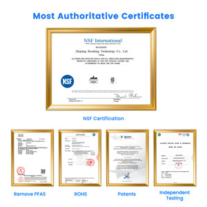 Filtro de agua de acero inoxidable 304 con diseño protegido por patente mundial, filtro de agua para encimera de protozoos - Product Image 2