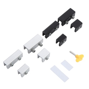 Window Limiter No-Drill Window Latch Clip Child Anti-Theft Safety <b>Lock</b> Screw Installation for Door - Product Image 2