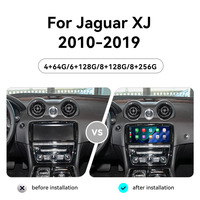 Écran ZWNAV 10,25 pouces pour Jaguar XJ 2010-2019 Android 14 Carplay Auto Autoradio Stéréo Lecteur Multimédia GPS DSP 4G WiFi 360 OEM