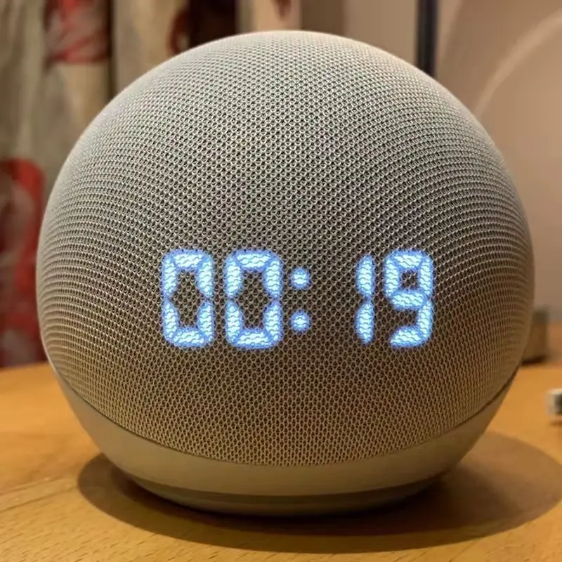 Amazon Echo Dot 4 Smart Luidspreker Met Klok En Alexa Draadloze Draagbare Home Geldt Binnenlandse Speaker Voice Speech